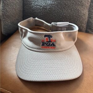 PGA Tour Gray Visor Hat